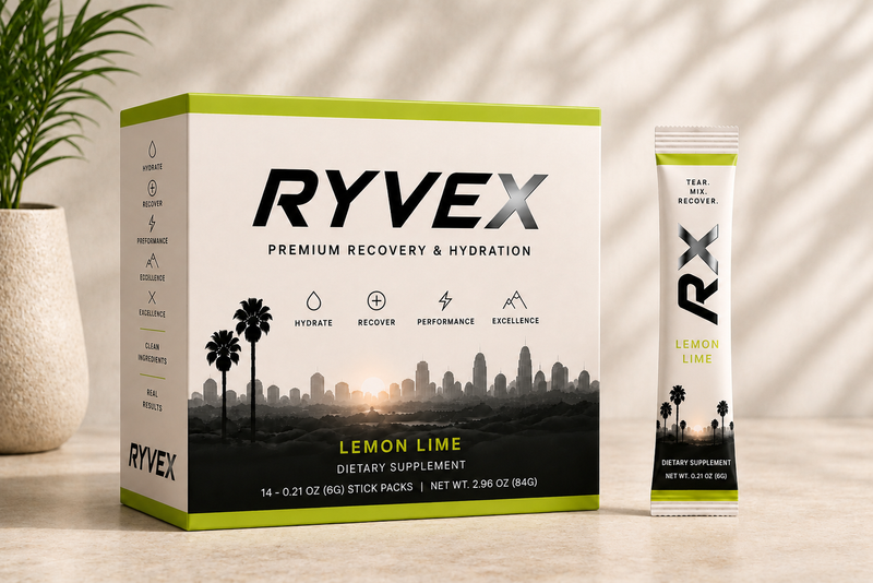 Ryvex Premium Hydration — 15 Stick Pack
