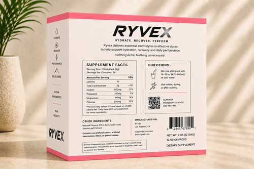 Ryvex Premium Hydration — 15 Stick Pack